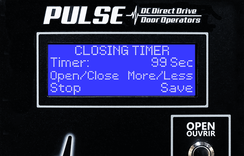 Programmable Closing Timer