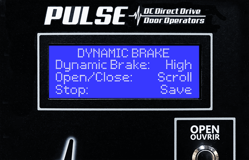 Programmable Dynamic Braking